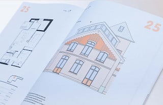 Details aus dem Auszug der Broschüre von Egon N63 Projekts von terraplan