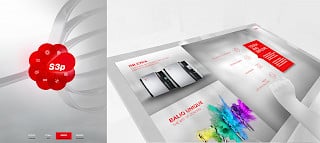 Interaktiver Bildschirm von Oerlikon Balzers