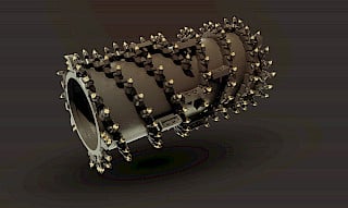 Kennametal Roadkind Produkt in 3D Darstellung